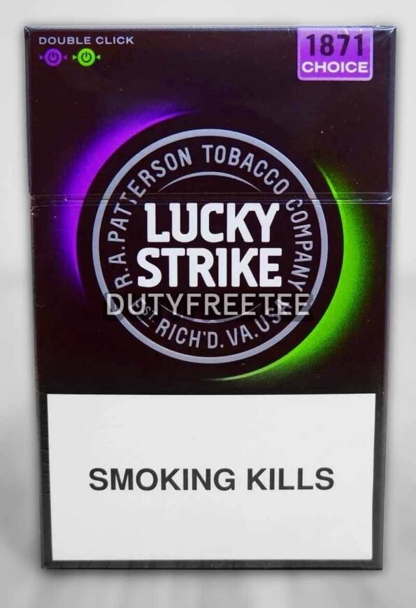 Lucky Strike Double Click Purple